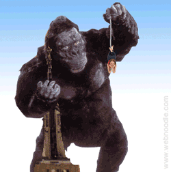 Gif animé King Kong yoyo